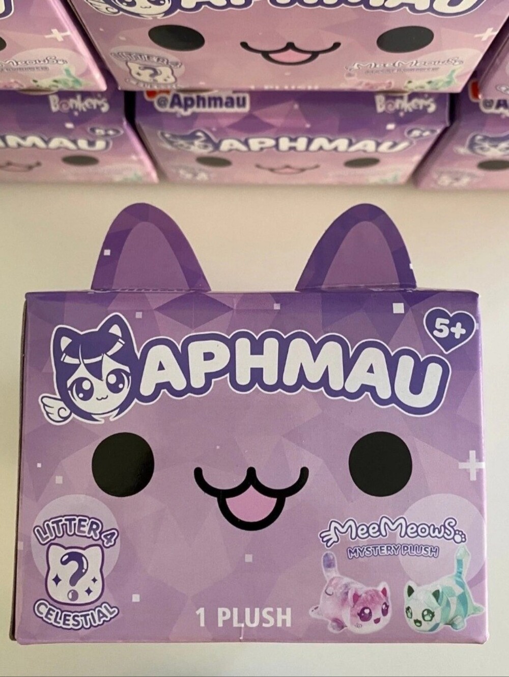 Aphmau 6” MeeMeow Surprise Mystery Plush Toy - Series 5 – Under the Sea, 1 Unit